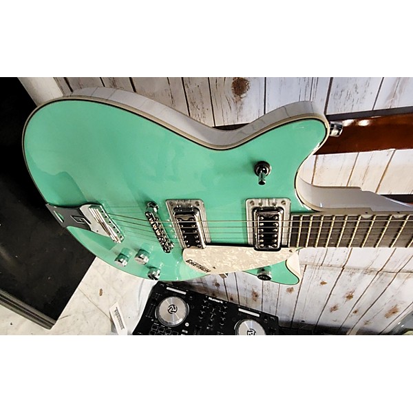 Used Gretsch Guitars Used Gretsch Guitars G5237 ELECTROMATIC DOUBLE JET FT Surf Green Solid Body Electric Guitar