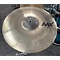 Used SABIAN 16in AAX Thin Studio Crash Cymbal thumbnail