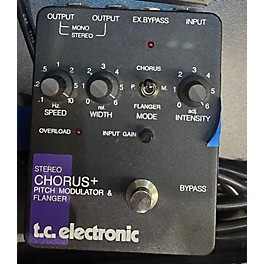 Used TC Electronic STEREO CHORUS Effect Pedal