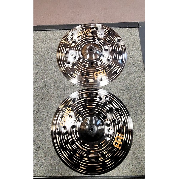 Used MEINL Used MEINL 14in Dark Hi Hat Pair Cymbal