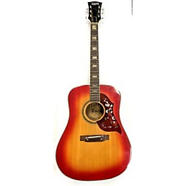 Used Dorado Used DORADO 5966 Crimson Red Burst Acoustic Guitar