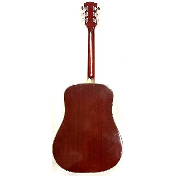 Used Dorado Used DORADO 5966 Crimson Red Burst Acoustic Guitar