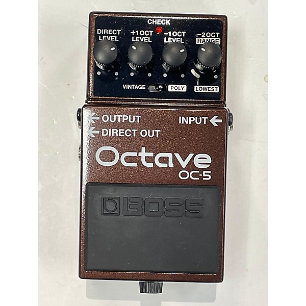 Used BOSS OC5 Effect Pedal