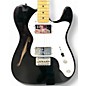 Used Fender Used Fender 1972 American Vintage Telecaster Thinline Black Solid Body Electric Guitar