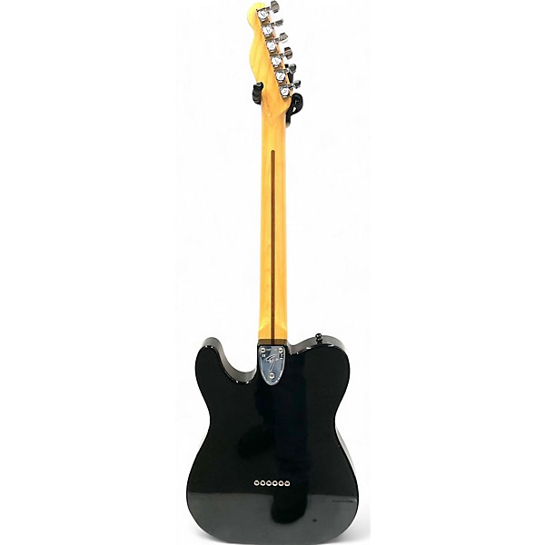 Used Fender Used Fender 1972 American Vintage Telecaster Thinline Black Solid Body Electric Guitar