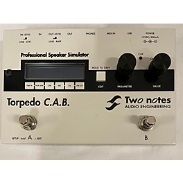 Used Two Notes AUDIO ENGINEERING Used Two Notes AUDIO ENGINEERING TORPEDO CAB Direct Box