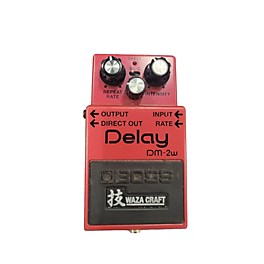 Used BOSS Used BOSS DM2W Delay Waza Craft Effect Pedal