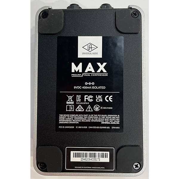 Used Universal Audio Max Effect Pedal