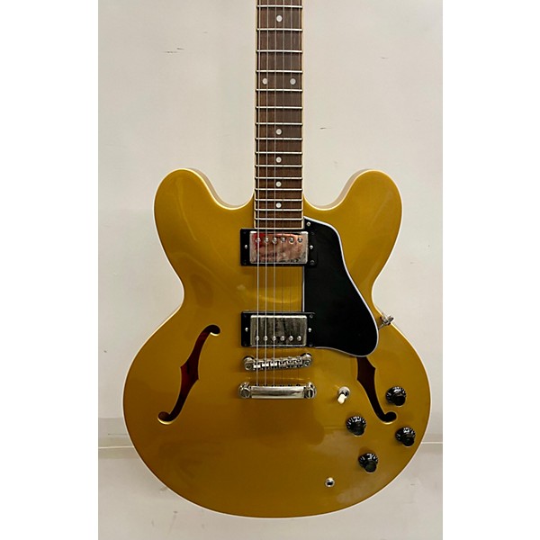 Used Used Epiphone ES335 Traditional Gold Hollow Body Electric Guitar