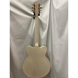 Used Gretsch Guitars Used Gretsch Guitars G5422T Electromatic White Hollow Body Electric Guitar