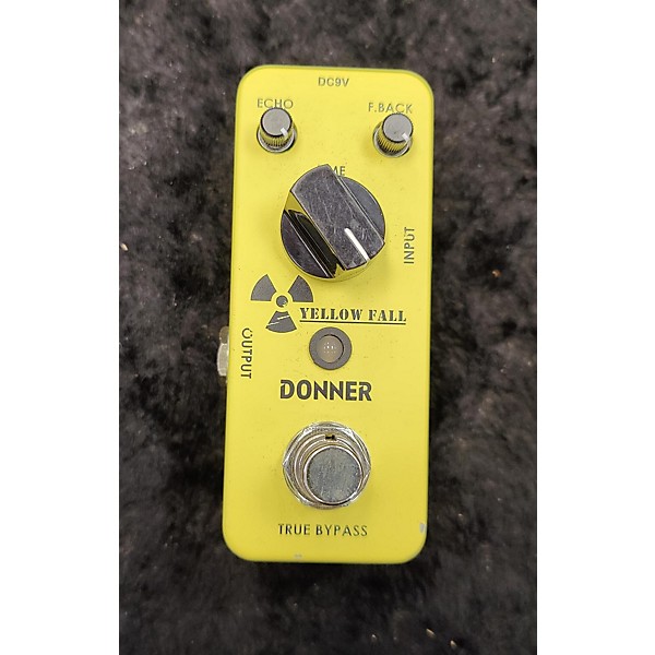 Used Donner Yellow Fall Effect Pedal