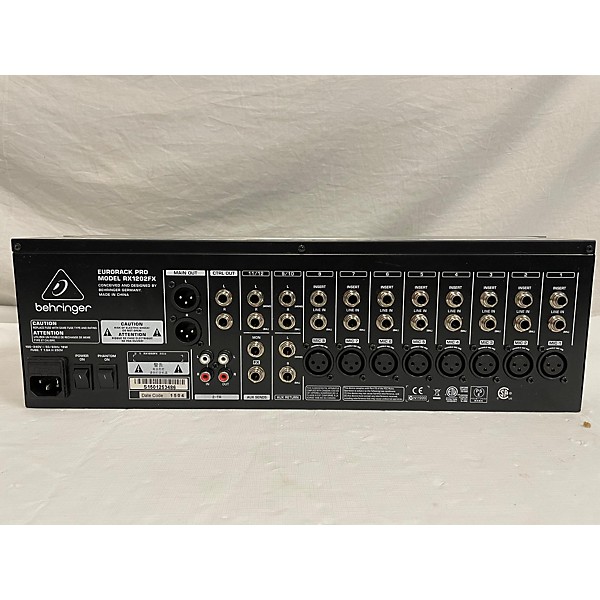 Used Behringer RX1202FX Unpowered Mixer