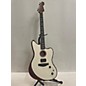 Used Fender Used Fender American Acoustasonic Jazzmaster Arctic White Acoustic Electric Guitar thumbnail