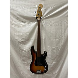 Vintage Yamaha Vintage 1980s Fender Standard Precision Bass Fretless Tobacco Sunburst Electric Bass Guitar