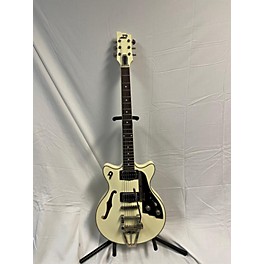 Used Duesenberg Used Duesenberg Fullerton Tv White Hollow Body Electric Guitar