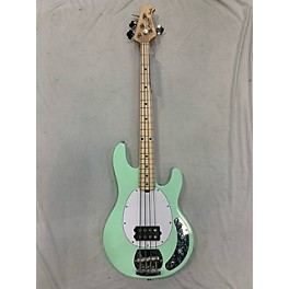 Used Sterling By Music Man Used Sterling By Music Man Ray4 Seafoam Green Electric Bass Guitar