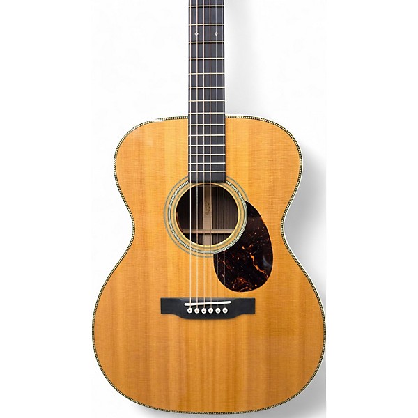 Used Martin OM28E Retro Vintage Natural Acoustic Electric Guitar