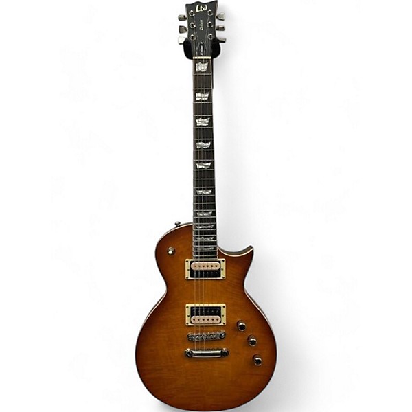 Used ESP LTD EC1000T Honey Burst Solid Body Electric Guitar