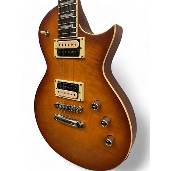 Used ESP LTD EC1000T Honey Burst Solid Body Electric Guitar