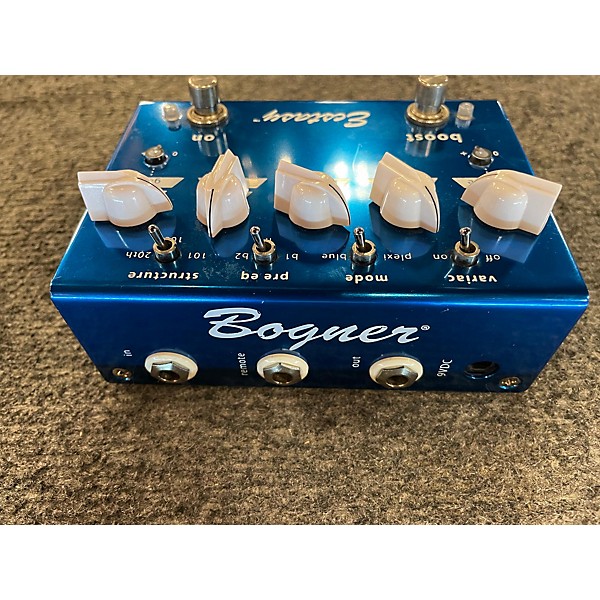 Used Bogner Ecstasy Blue Overdrive Effect Pedal