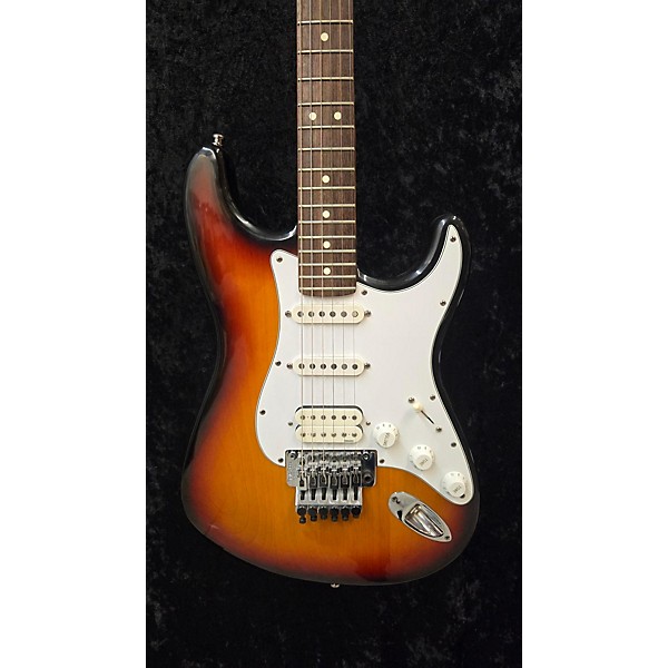 Used Fednder Used Fednder American Floyd Rose Strat Vintage Sunburst Solid Body Electric Guitar