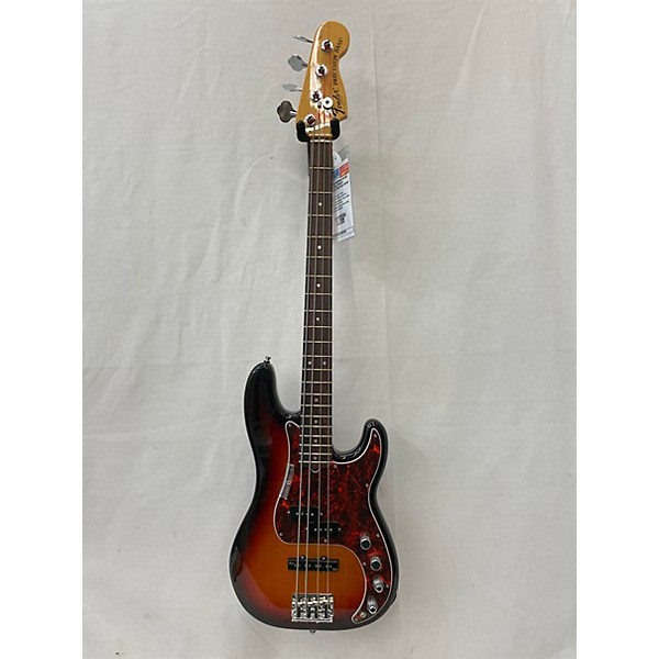 Used Fender Used Fender American Deluxe Precision Bass Tobacco Sunburst Electric Bass Guitar