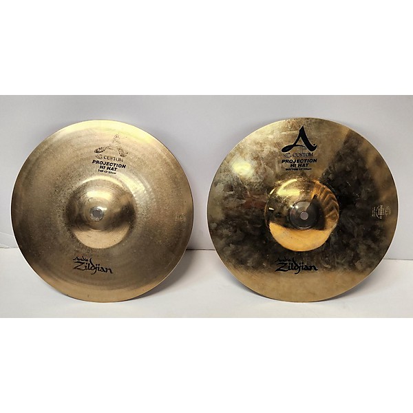 Used Zildjian 13in Projection Hi Hats Cymbal