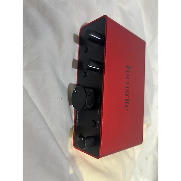 Used Focusrite Scarlett Solo Gen 4 Audio Interface