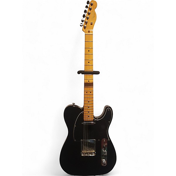 Used Fender American Professional II Telecaster Black Solid Body Electric Guitar