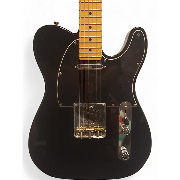 Used Fender American Professional II Telecaster Black Solid Body Electric Guitar