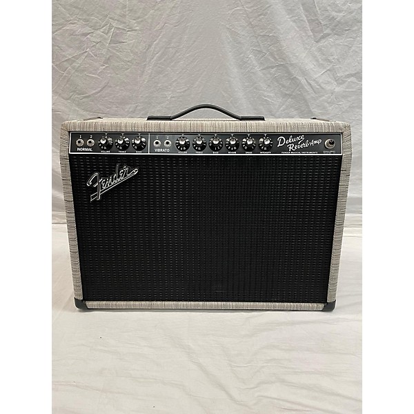 Used Fender 1965 Reissue Deluxe Reverb 22W 1x12 Tube Guitar Combo Amp