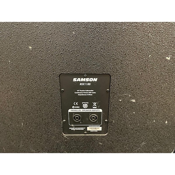 Used Samson RSX118 Unpowered Subwoofer