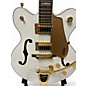 Used Gretsch Guitars Used Gretsch Guitars G5422T Electromatic White Hollow Body Electric Guitar