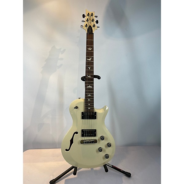 Used 2014 PRS S2 Singlecut Semihollow Antique White Hollow Body Electric Guitar
