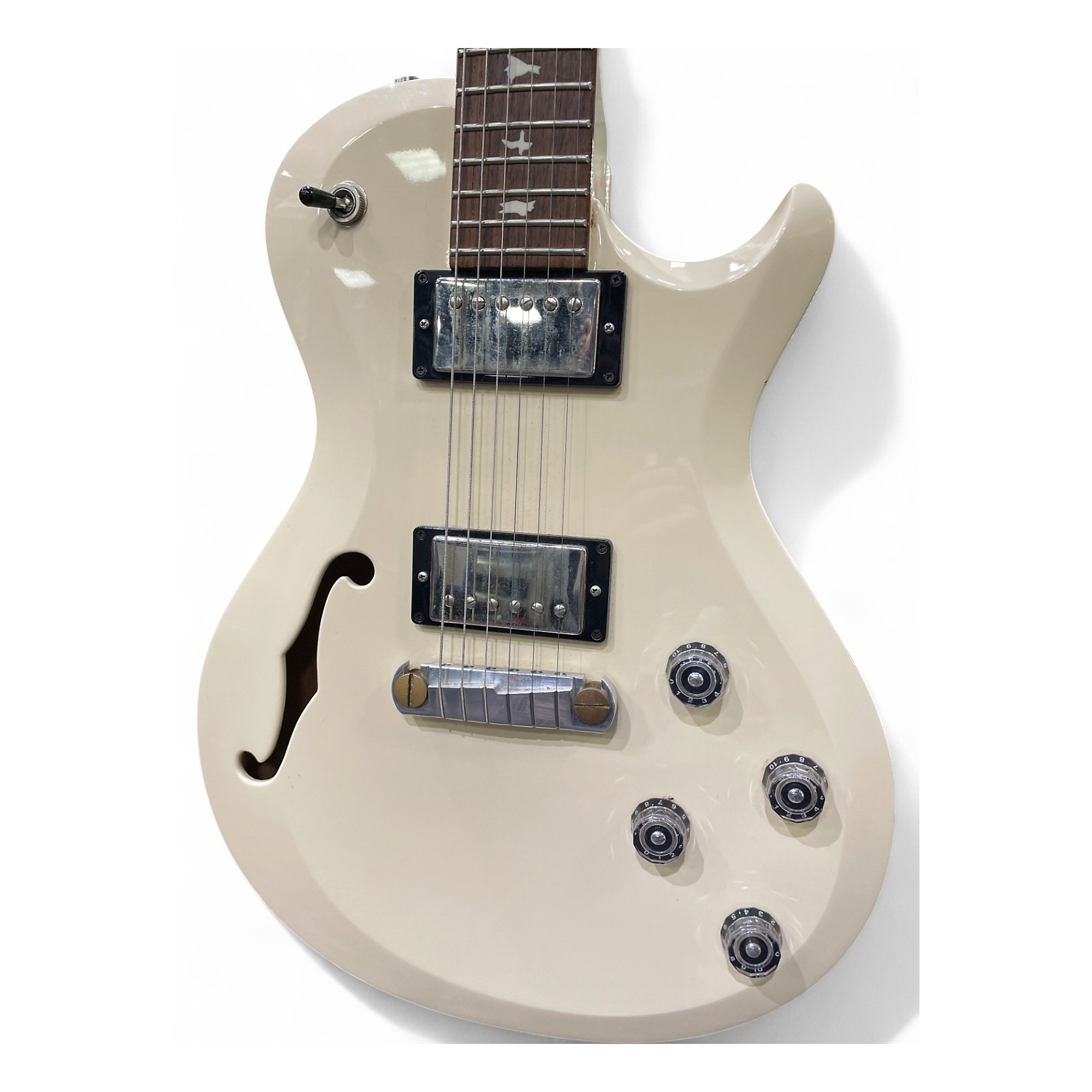 2014年製 PRS S2 Singlecut Semi-Hollow DCB Used 2014 PRS S2 Singlecut semihollow Antique White Hollow Body