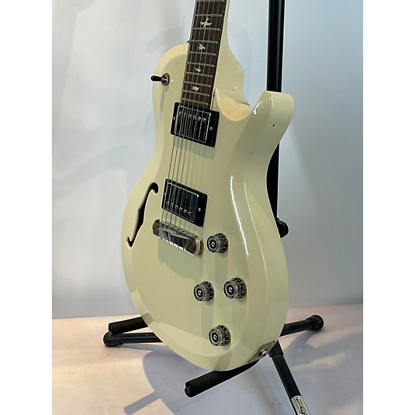 Used 2014 PRS S2 Singlecut Semihollow Antique White Hollow Body Electric Guitar