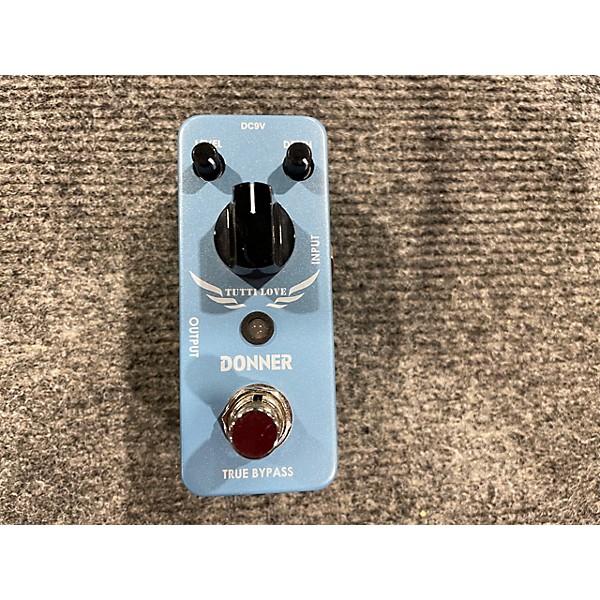 Used Donner TUTTI LOVE TRUE BYPSS Effect Pedal