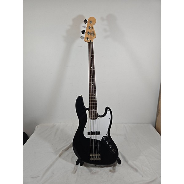 Used Fender Used Fender Standard Jazz Bass Black Electric Bass Guitar