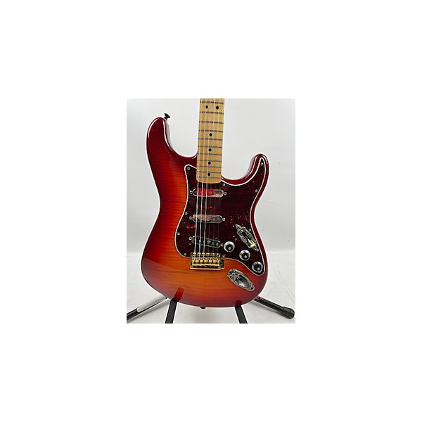 Used Fender Used Fender Player Stratocaster Plus Top AGED CHERRY BURST Solid Body Electric Guitar