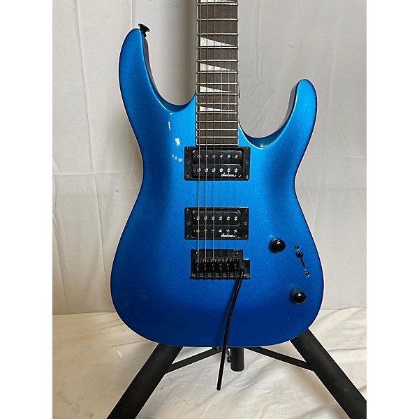 Used Jackson Used Jackson JS22 Dinky Blue Solid Body Electric Guitar