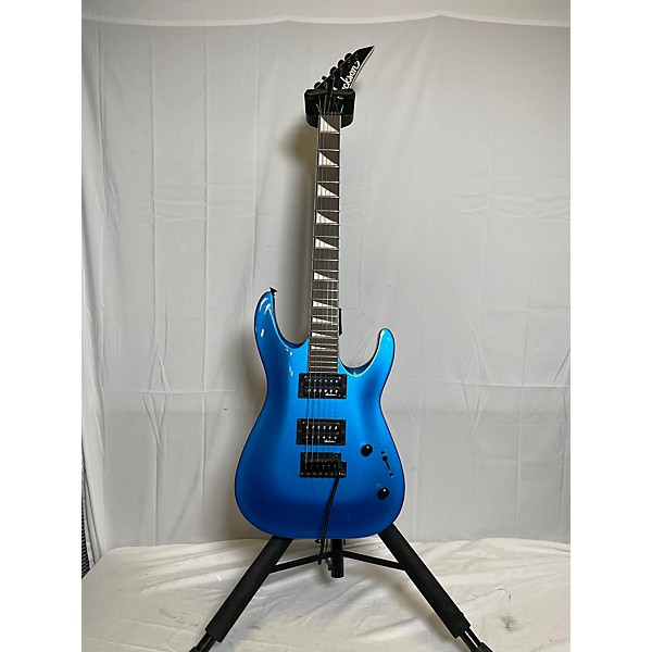 Used Jackson Used Jackson JS22 Dinky Blue Solid Body Electric Guitar