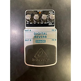 Used Behringer DR600 Digital Stereo Reverb Effect Pedal