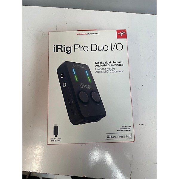 Used IK Multimedia IRig Pro Duo I/O Audio Interface | Guitar Center