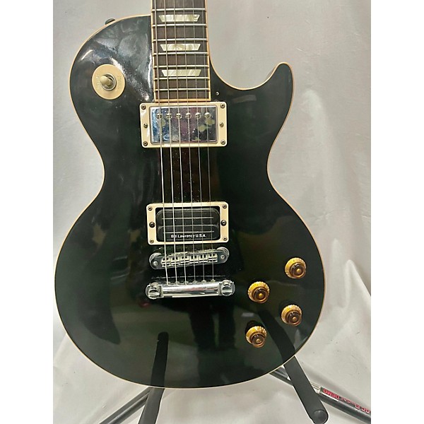 Used Gibson Used Gibson Les Paul Standard Black Solid Body Electric Guitar