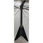 Used Epiphone Used Epiphone Dave Mustaine Flying V Custom Black Metallic Solid Body Electric Guitar thumbnail