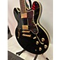 Used Epiphone Sheraton II Pro Black Hollow Body Electric Guitar