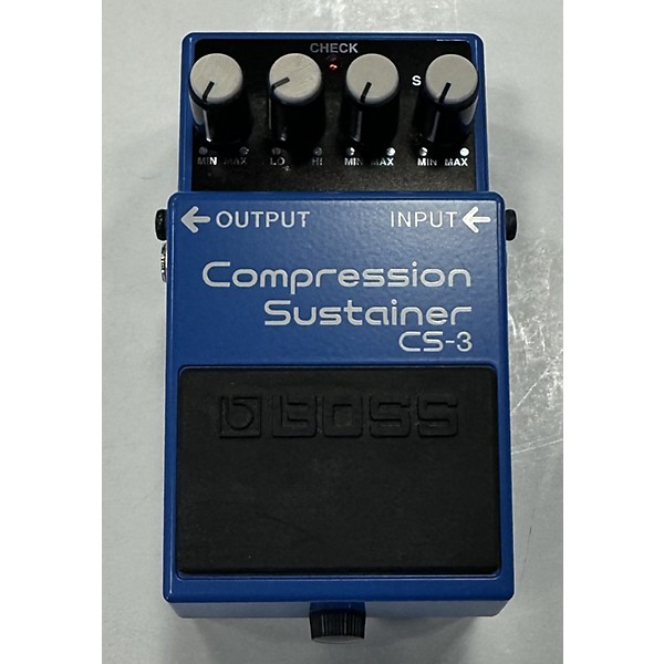 Used BOSS CS3 Compressor Sustainer Effect Pedal