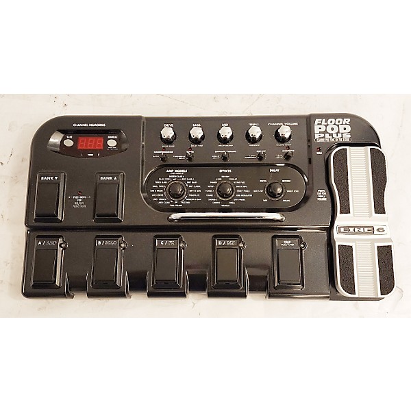 Used Line 6 Floor Pod Plus Effect Processor Guitar Center