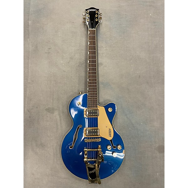 Used Gretsch Guitars Used Gretsch Guitars G5655TG Blue Hollow Body Electric Guitar