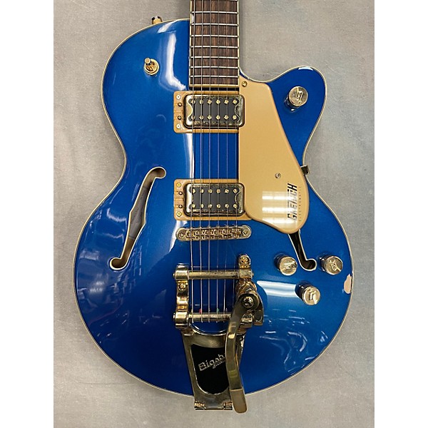 Used Gretsch Guitars Used Gretsch Guitars G5655TG Blue Hollow Body Electric Guitar